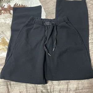 Comfrt Waffle Lounge Pants - Onyx Black